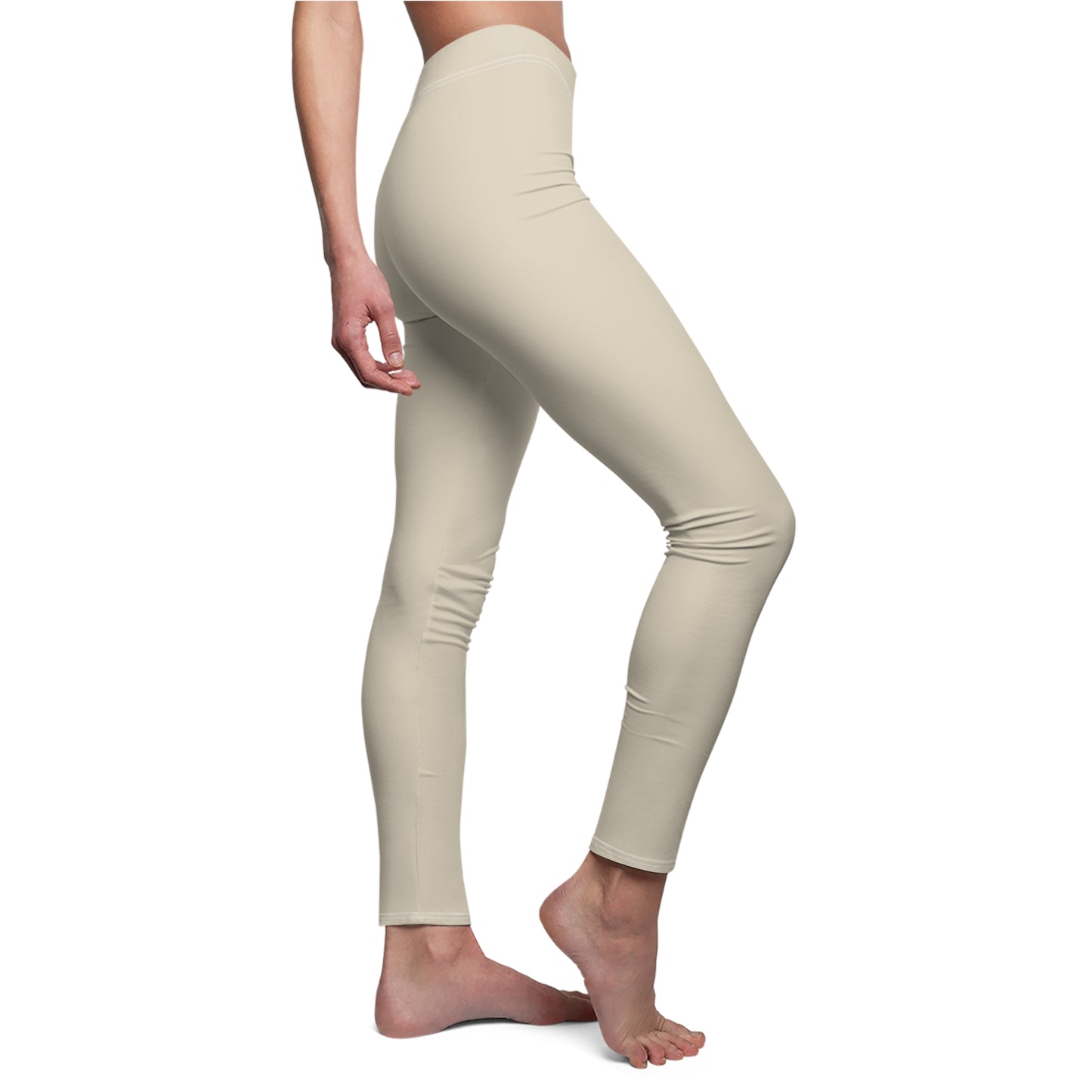 Sand, Women's Full-Length Leggings