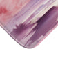 Sunset Paradise Purple And Orange Watercolor Style Bath Mat