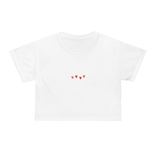 Baby Hearts Crop Tee