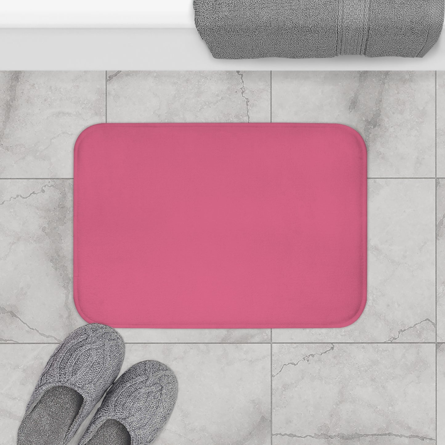 Petal Pink Bath Mat