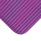 Multi Purple Striped Bath Mat