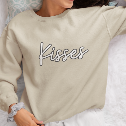 Kisses Heavy Blend™ Crewneck Sweatshirt (Available In Other Colors)